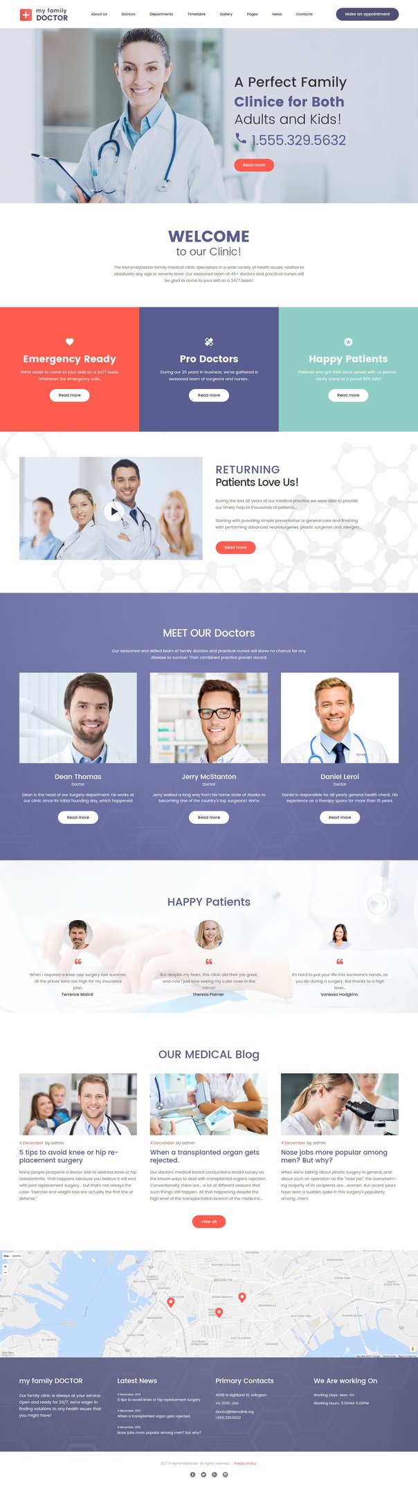 Doctor Website Templates | Weblium Free Website Builder
