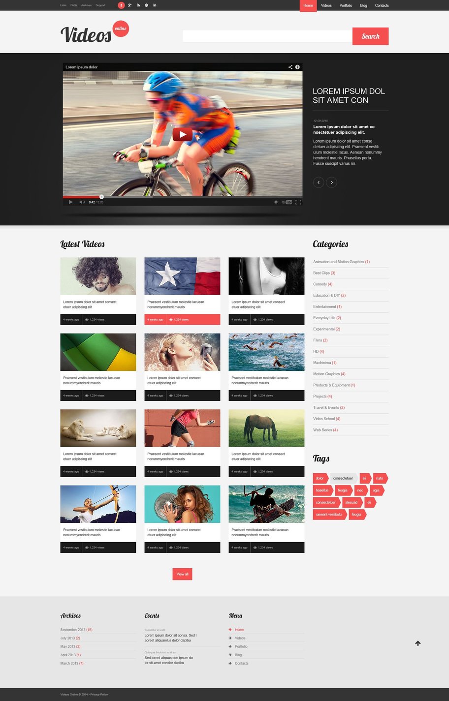 forum website template free