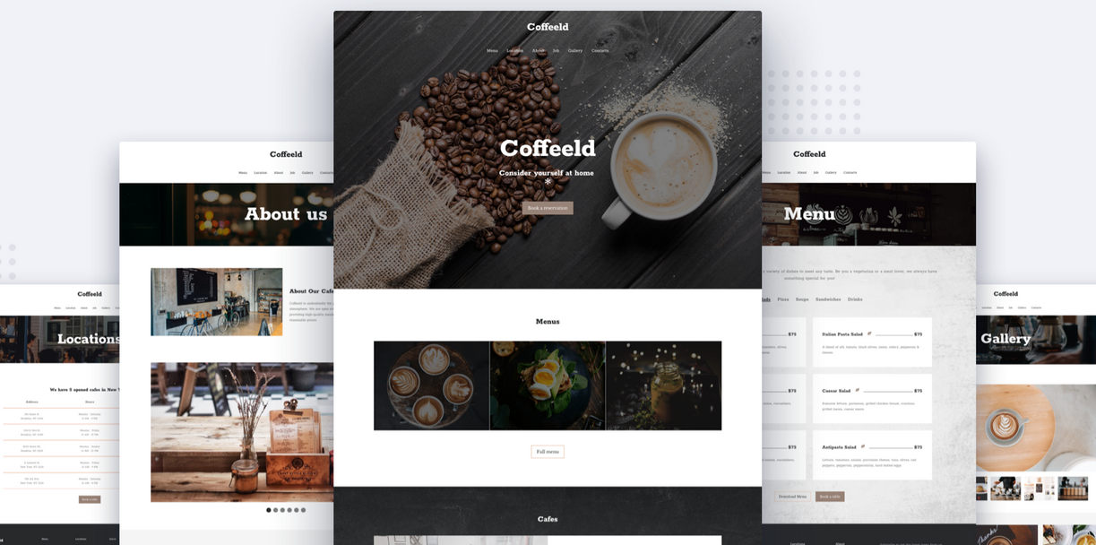 Sample Templates to create professional Websites in Sample Templates to create professional Websites in
