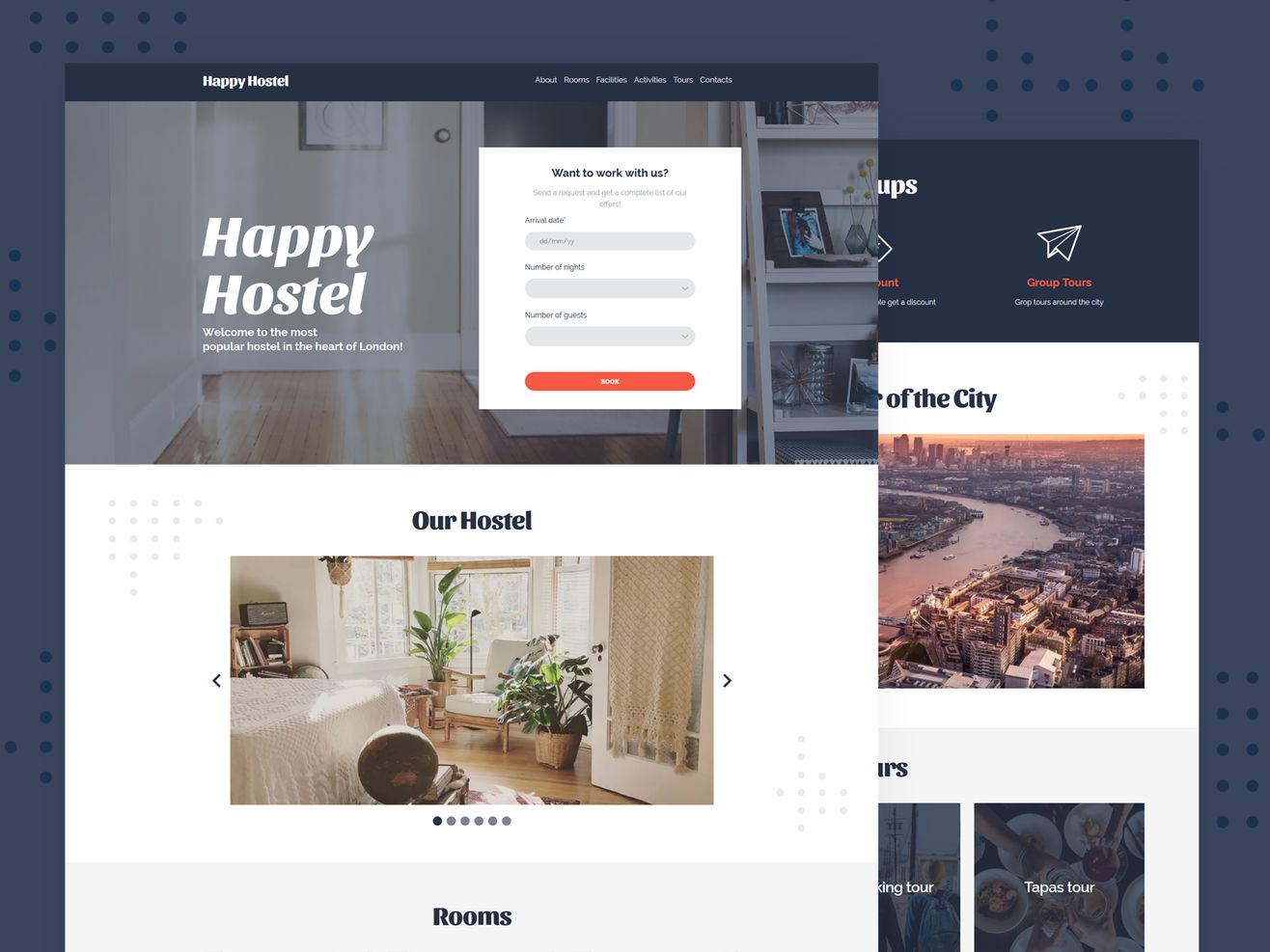 wix hotel templates