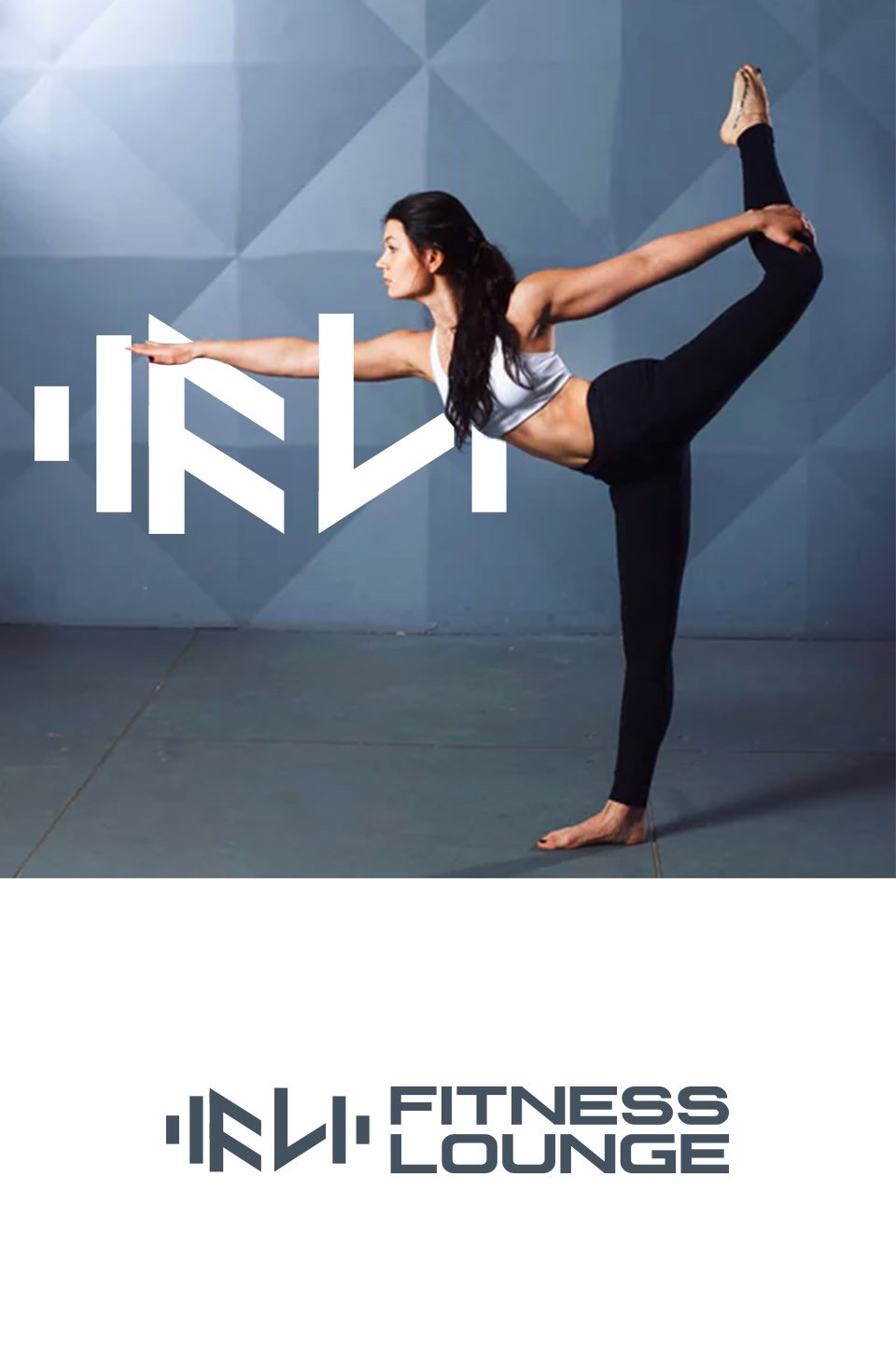 Fitness Lounge branding visual 2