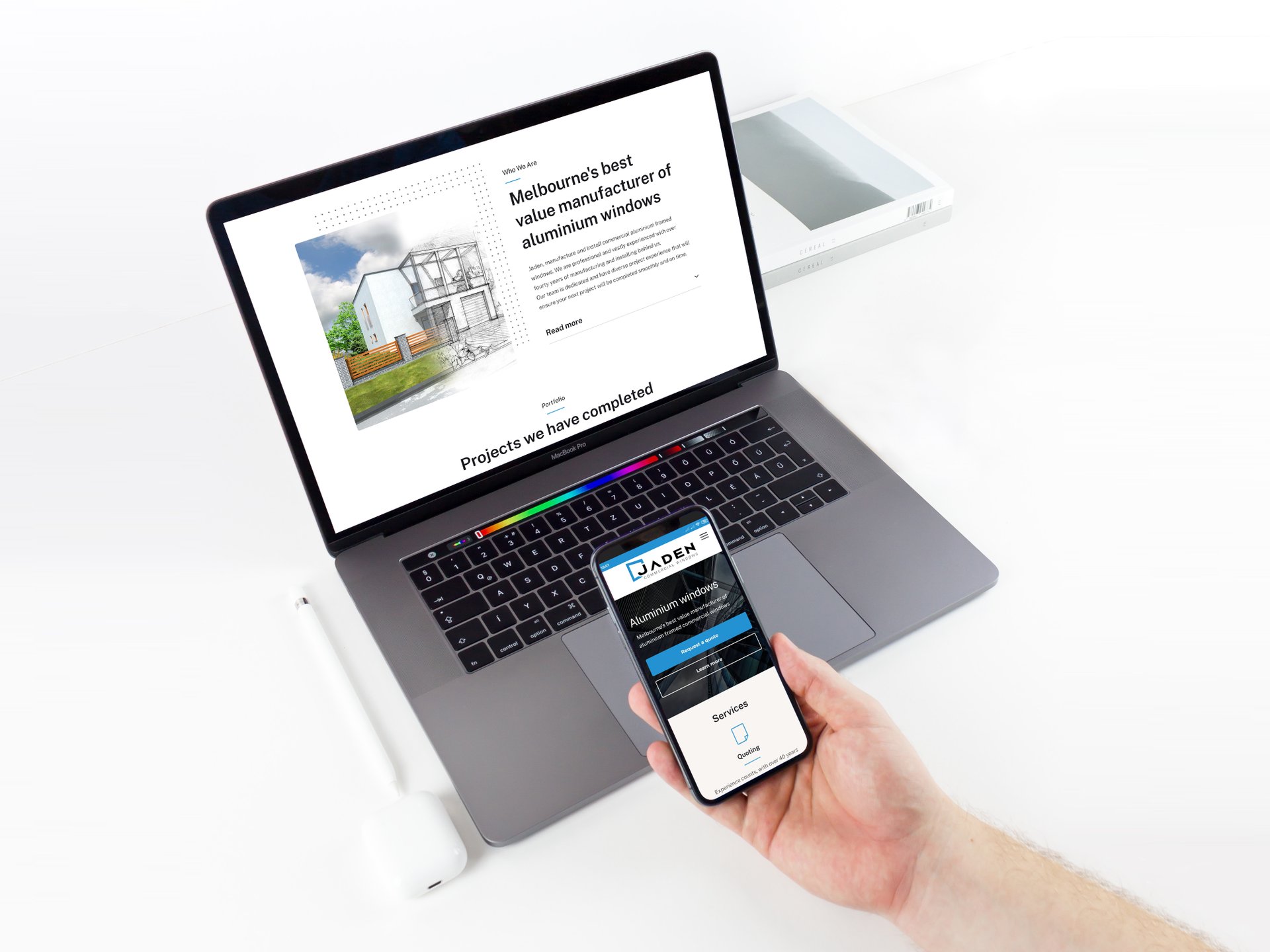 Jaden branding visual 1