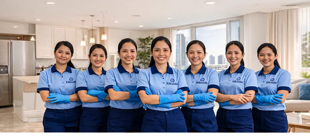 Elite Maids team with branded van Dubai