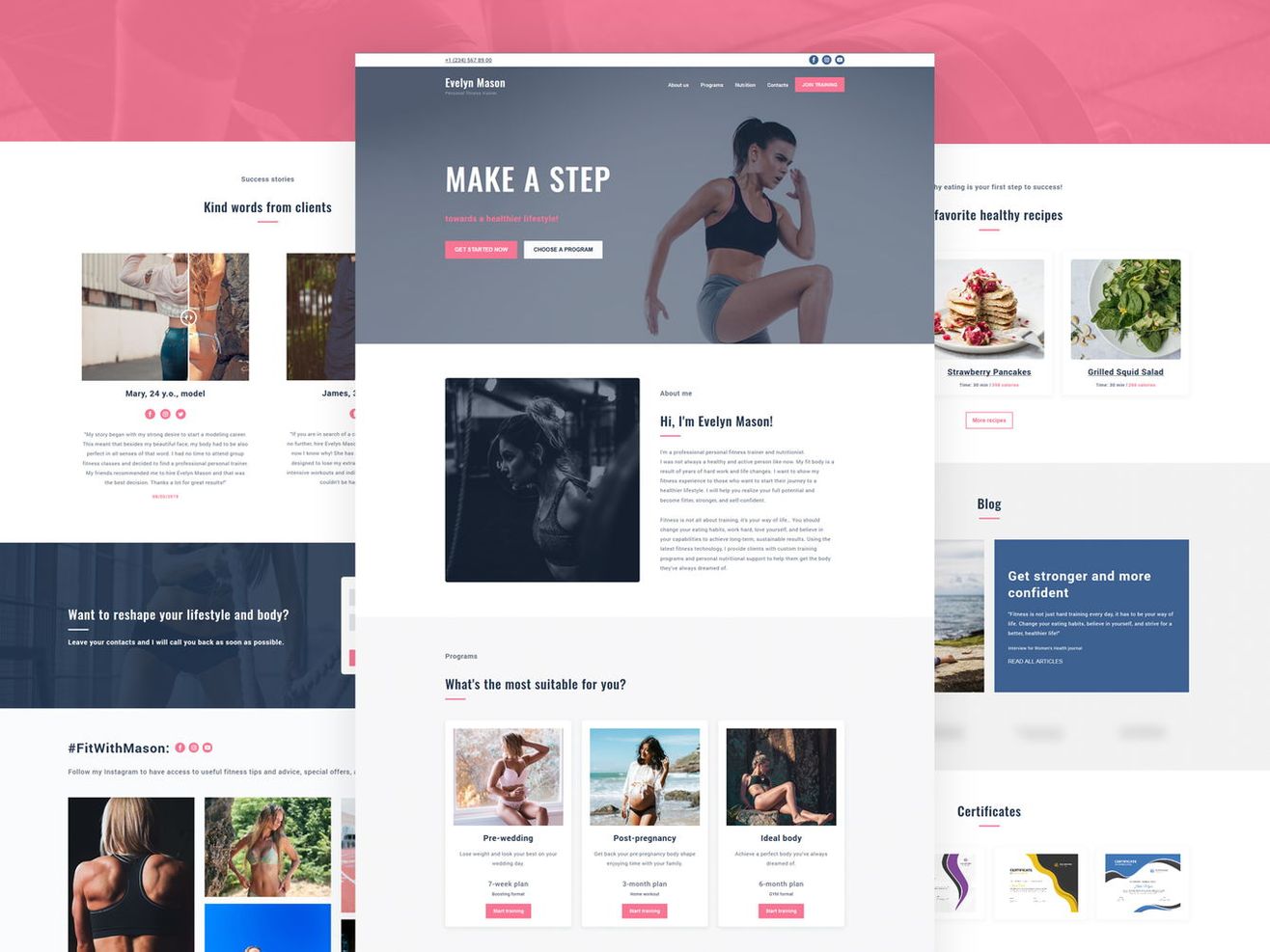 Weebly portfolio templates weblium