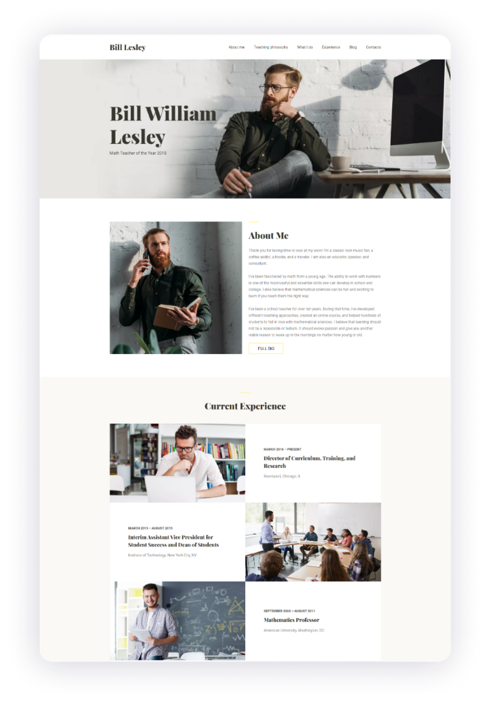 Free Website Templates | Weblium