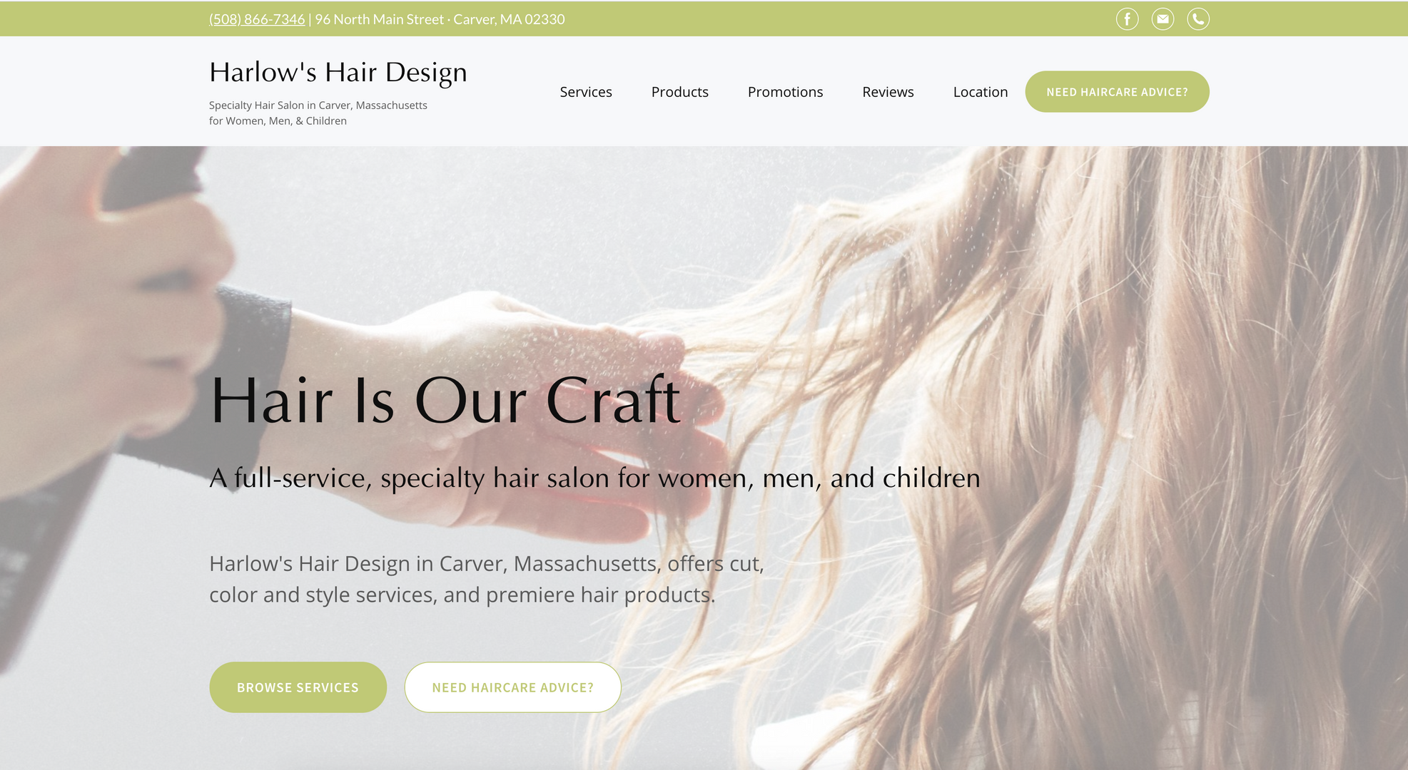 Harlow's Hair Design | Quality Hair Salon in Carver, Massachusetts