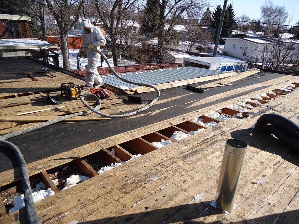 Sunny South Spray Foam Projects Insulation Calgary Spray Foam