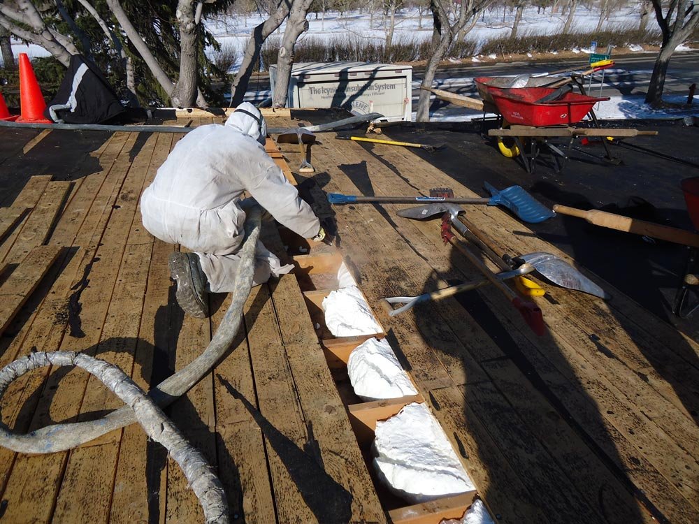 Sunny South Spray Foam Projects Insulation Calgary Spray Foam