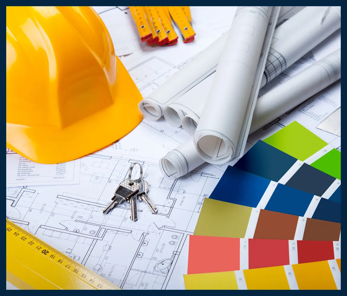 Residential Construction Page | Engineering Company Website Template