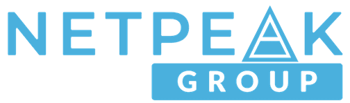 Netpeak Group лого синє