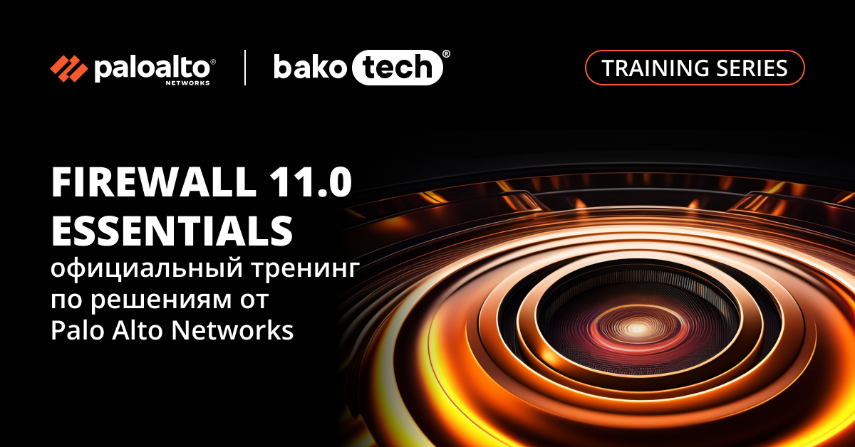 Firewall 11.0 Essentials: официальный курс по решениям от Palo Alto ...