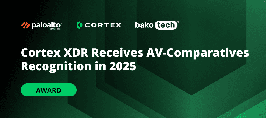 The Cortex XDR solution received several awards from AV-Comp