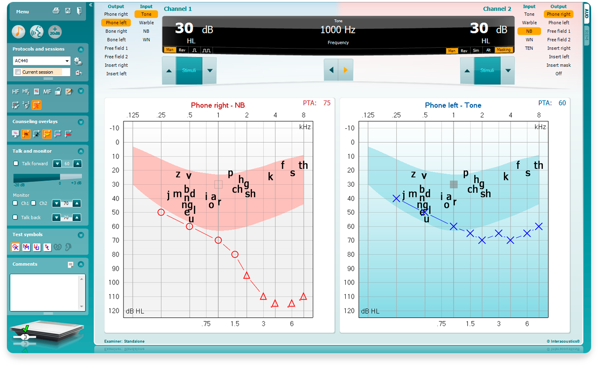 Тональна аудіометрія