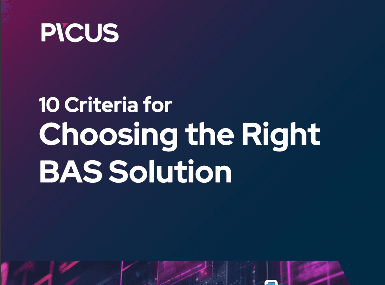10 criteria for choosing the right BAS solution