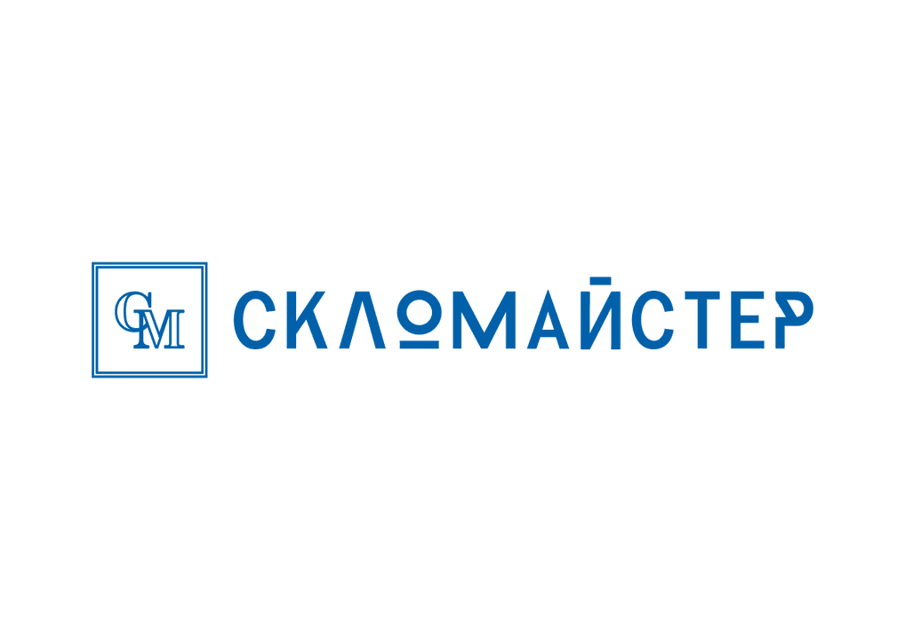 Логотип майстерні скла і дзеркал Скломайстер у Харкові 