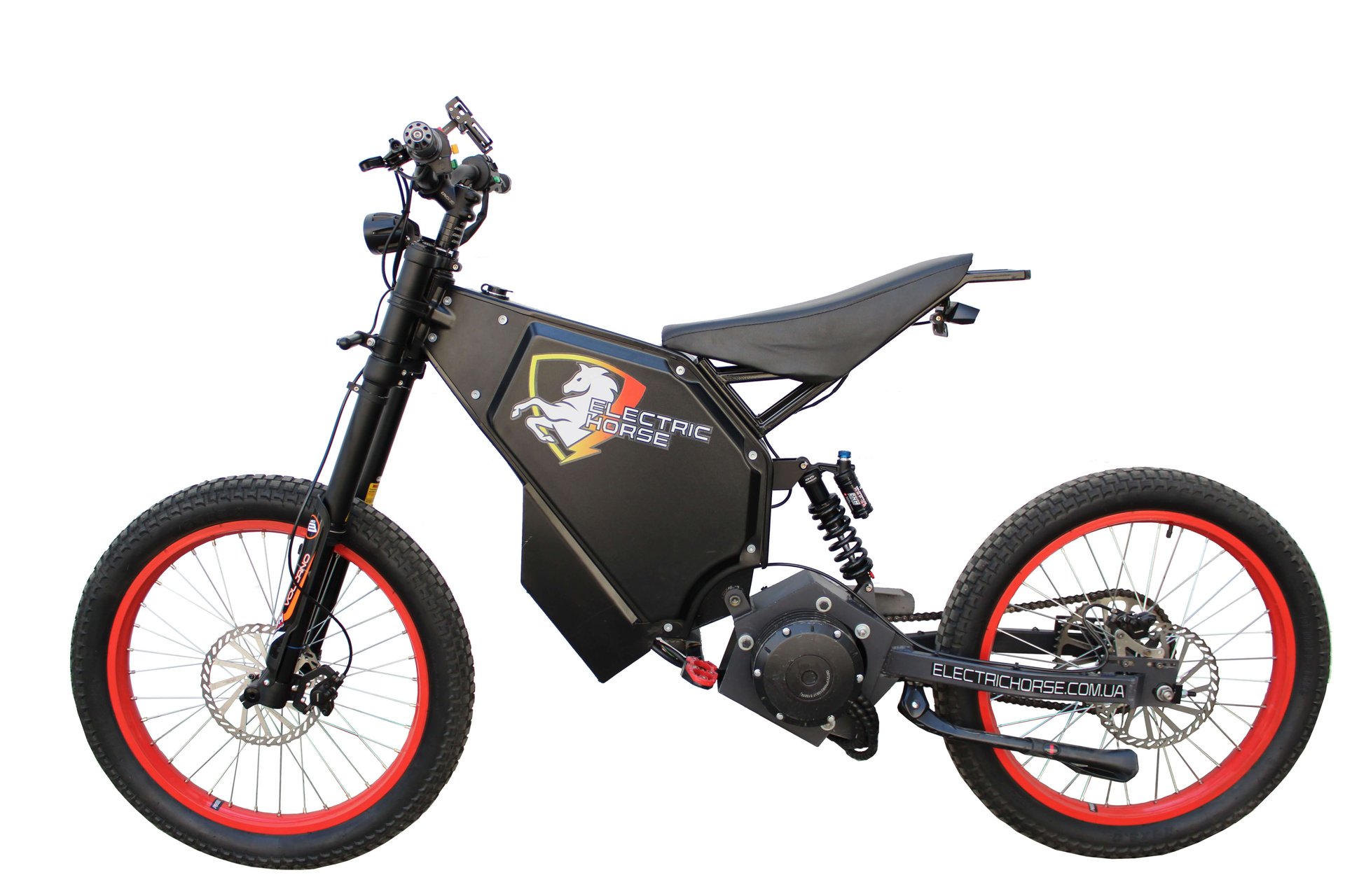 Electric Horse One - потужний електровелосипед байк 4000w cyclone з ...