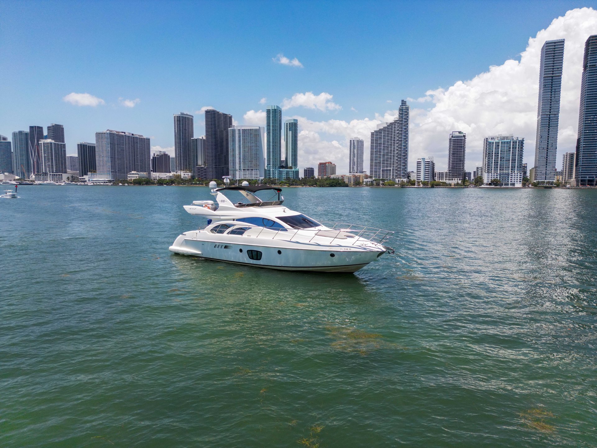 Azimut 55ft Miami Rental | Luxury Angel 55 Yacht Miami