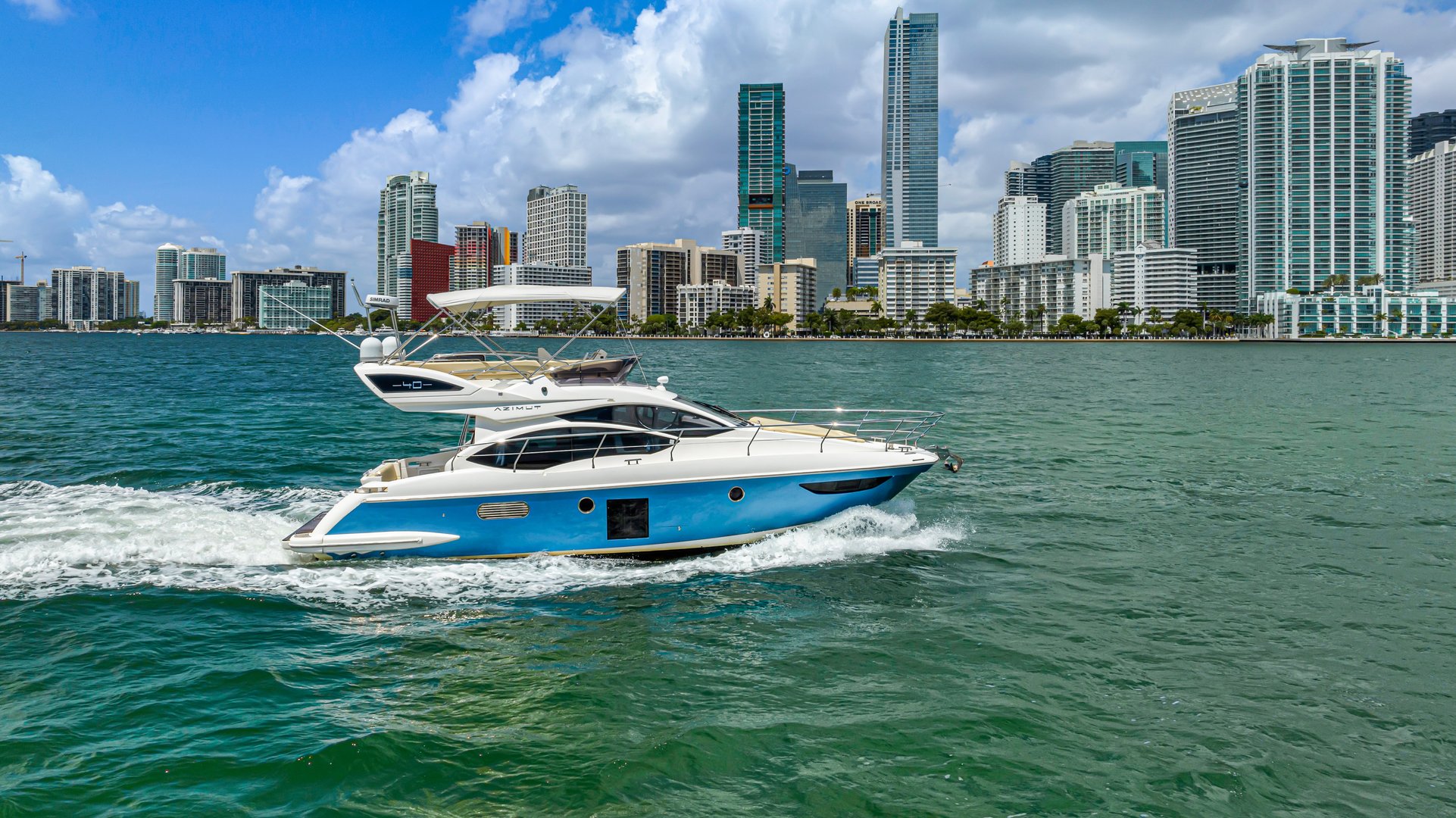 Azimut 42ft Yacht For Rent In Miami | Visit Royal Yachts