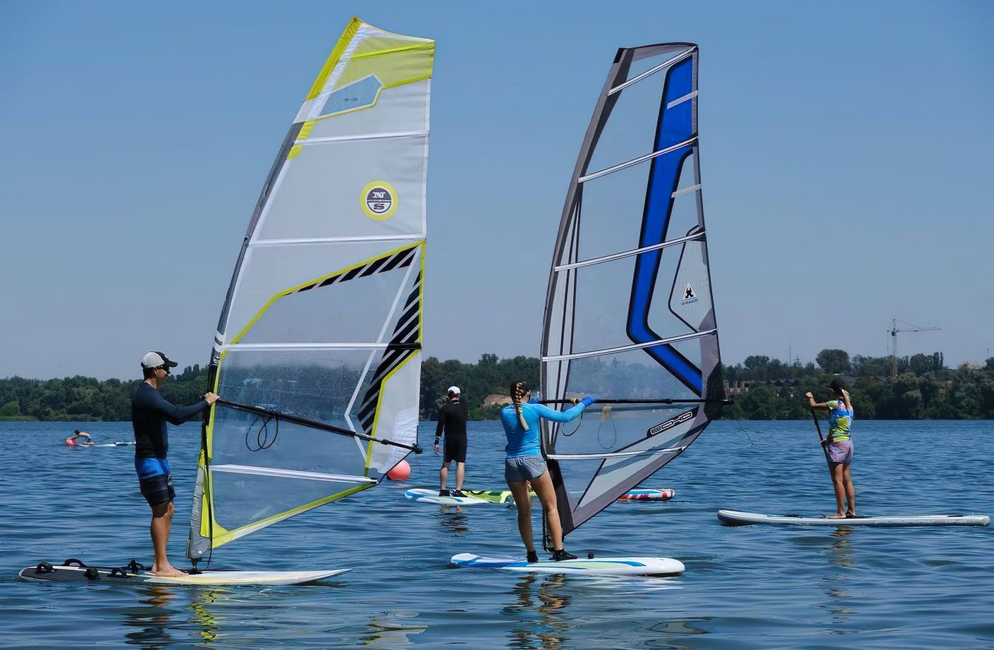 Чоловік з Wing-foil