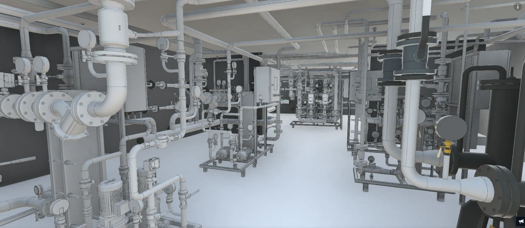Residential Boiler Room Design | Bereg Complex BIM — GEOMETR