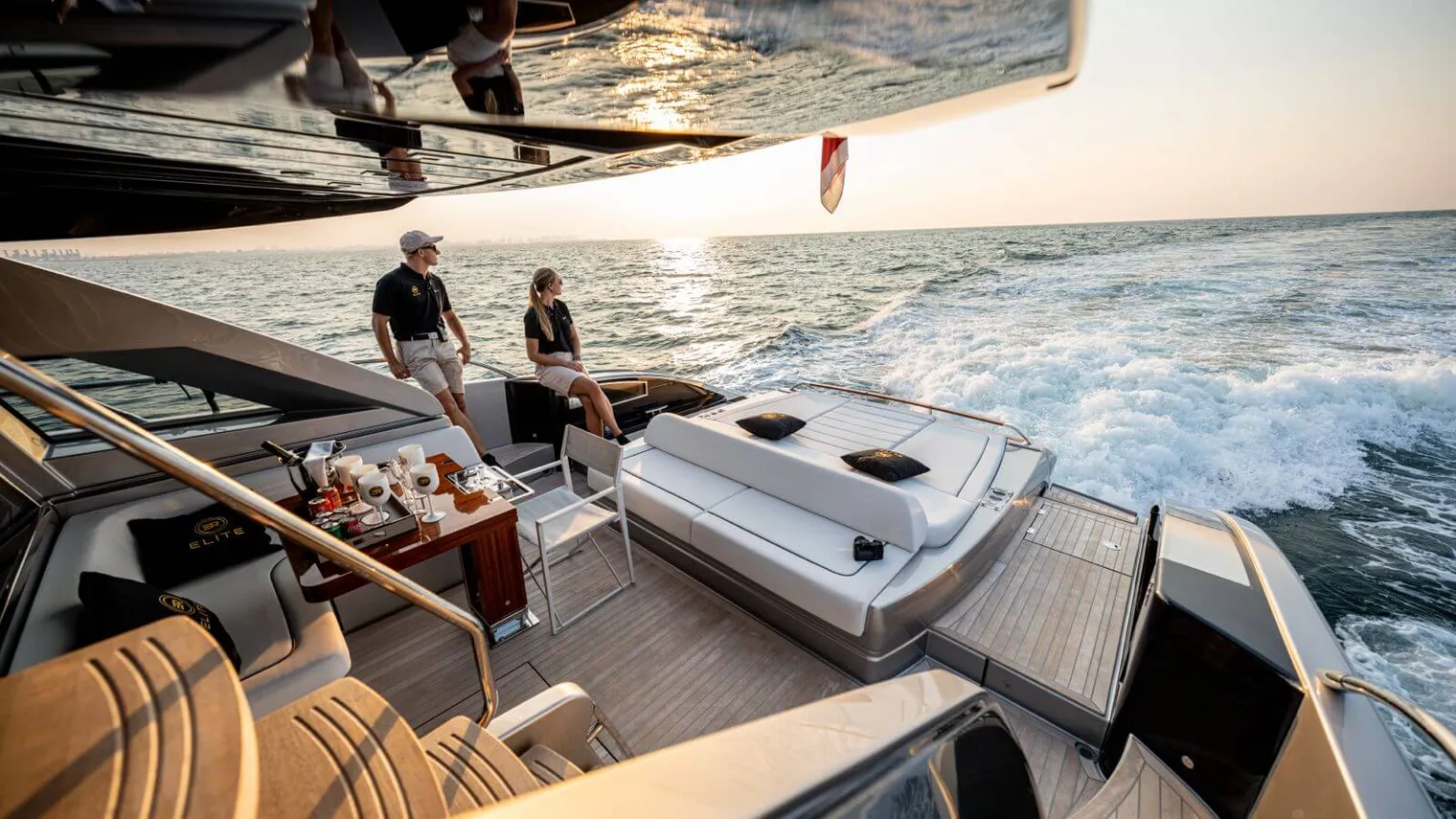 Elite Rentals Dubai luxury yacht experience on the water