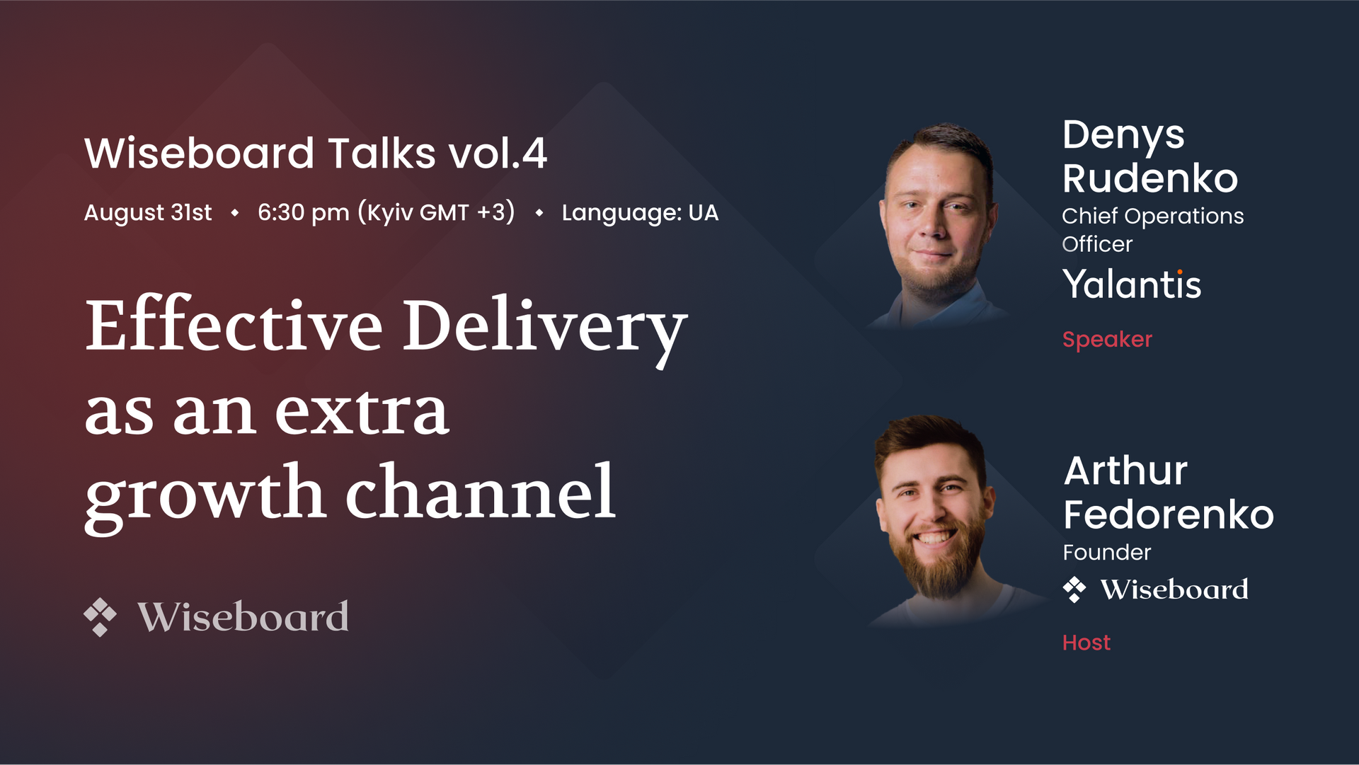 Management event: Effective Delivery as an extra growth channel with ...