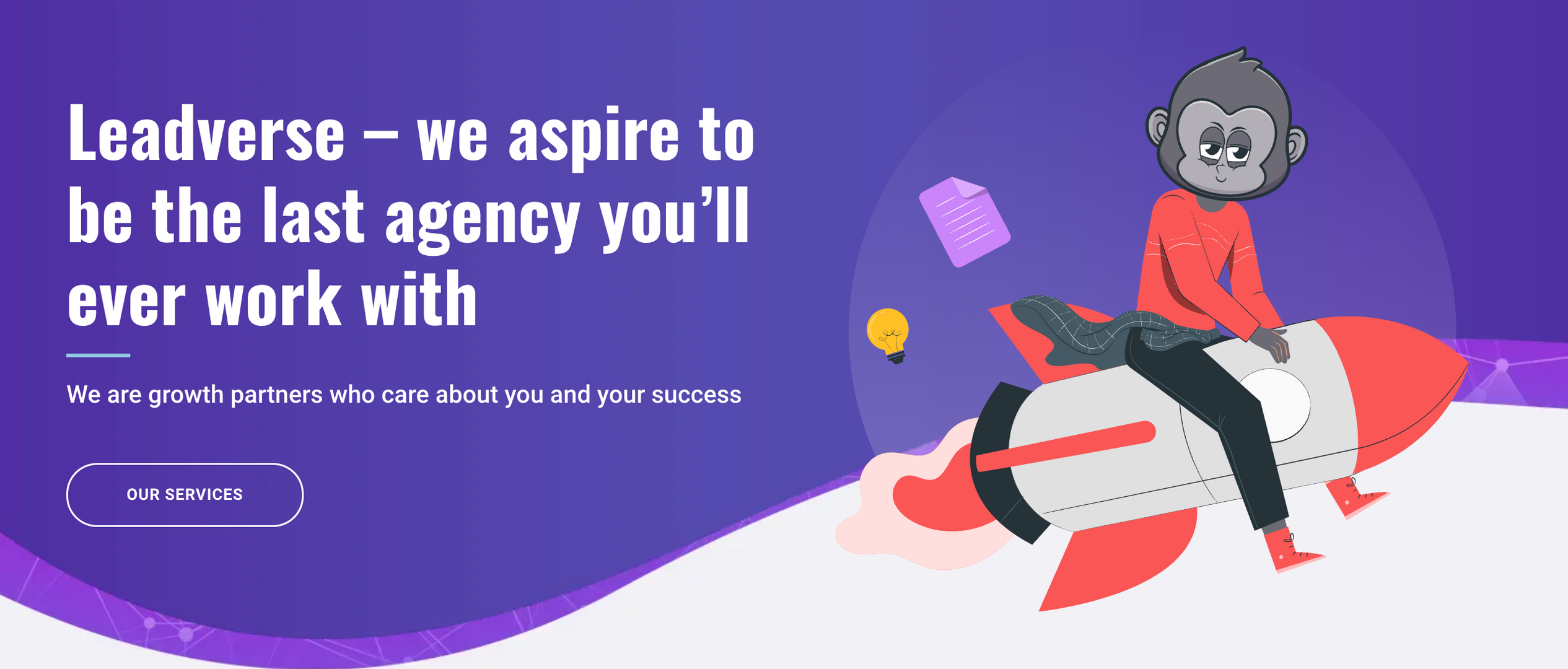 Leadverse - we love what we do.