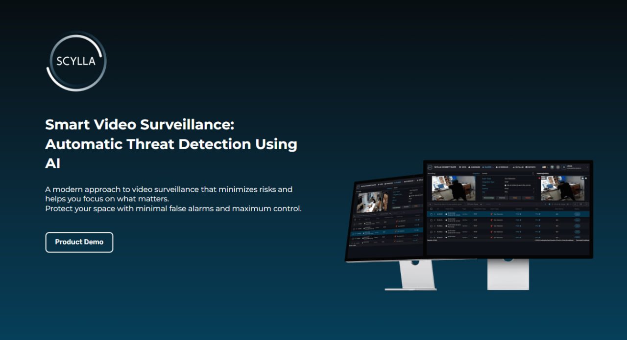 Scylla — AI-powered video surveillance and threat detection