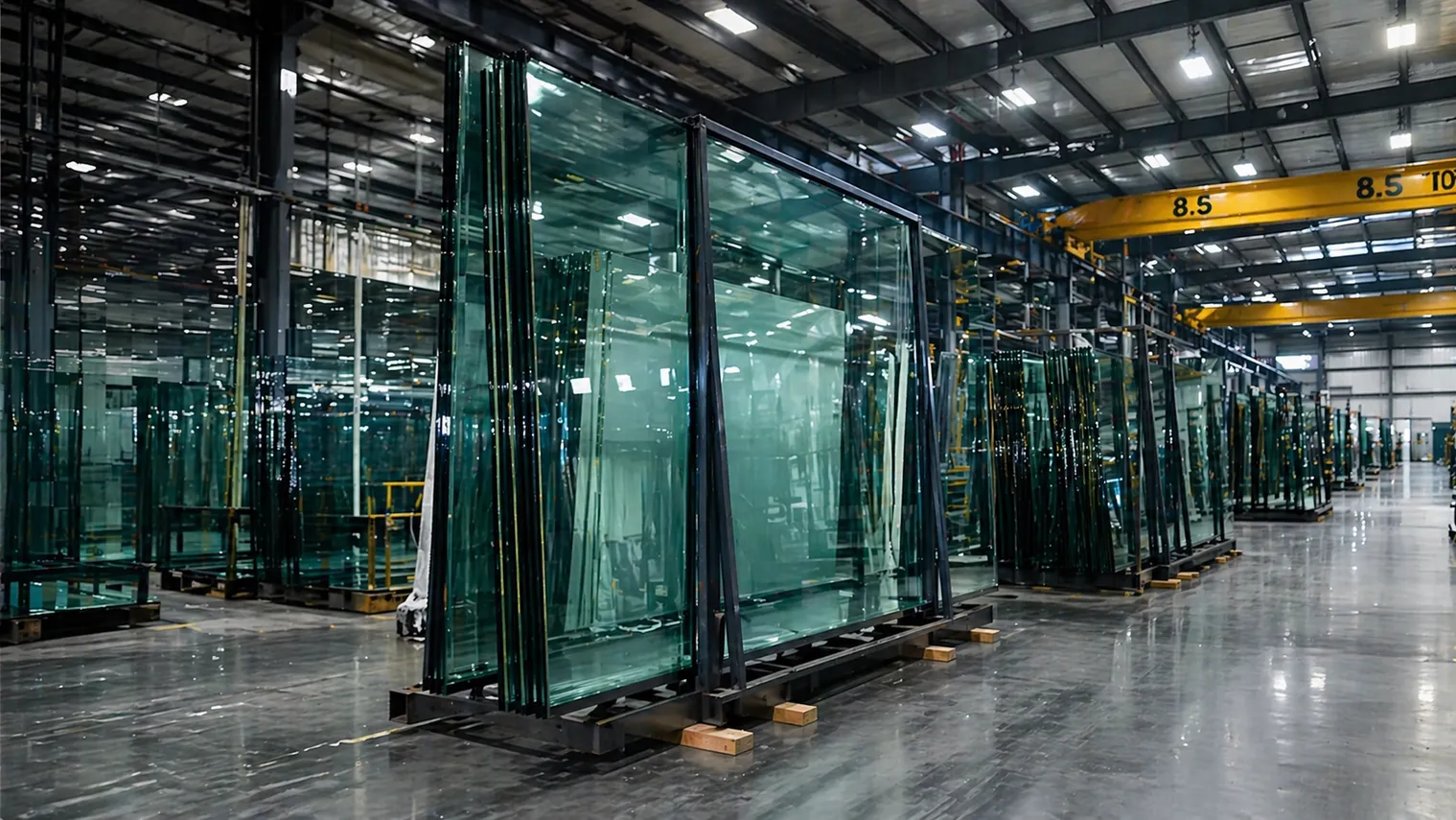 Insulated and laminated glass supply project
