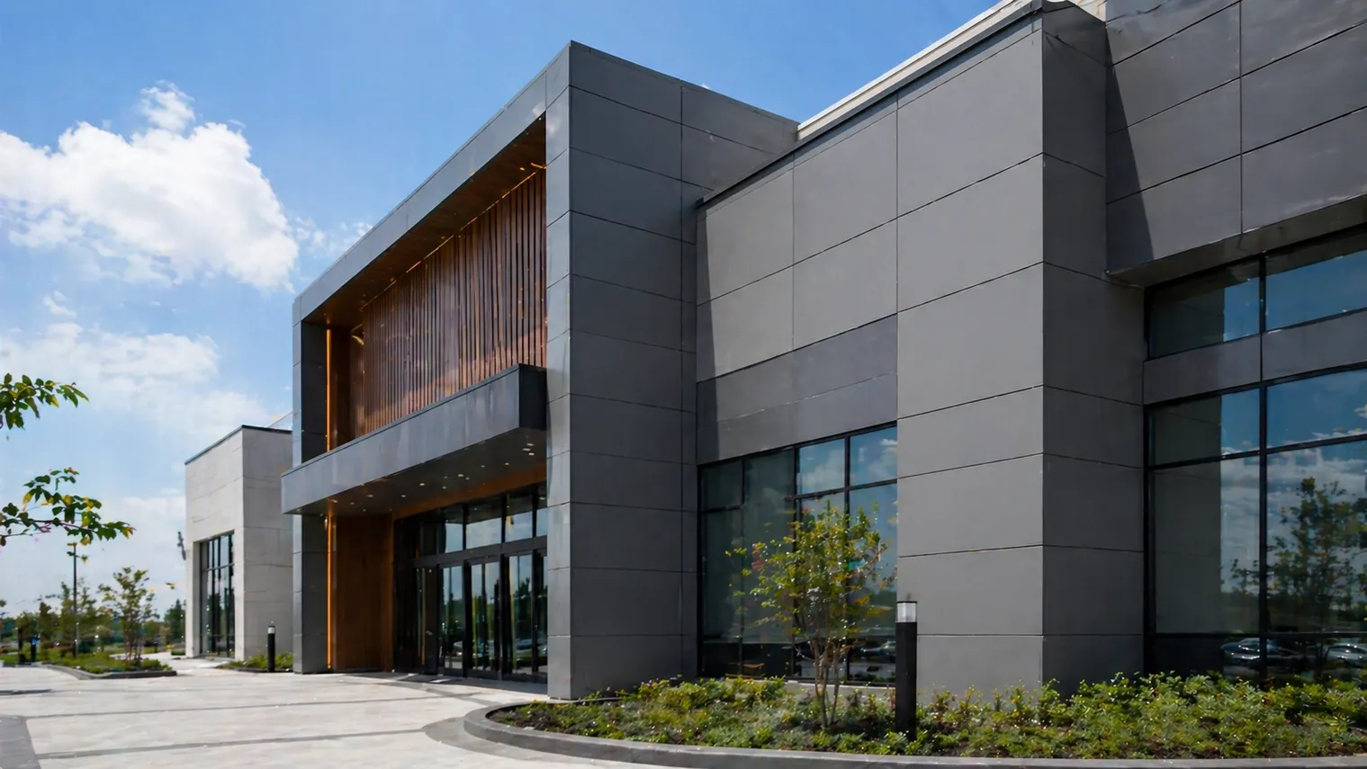 Exterior HPL panel supply project