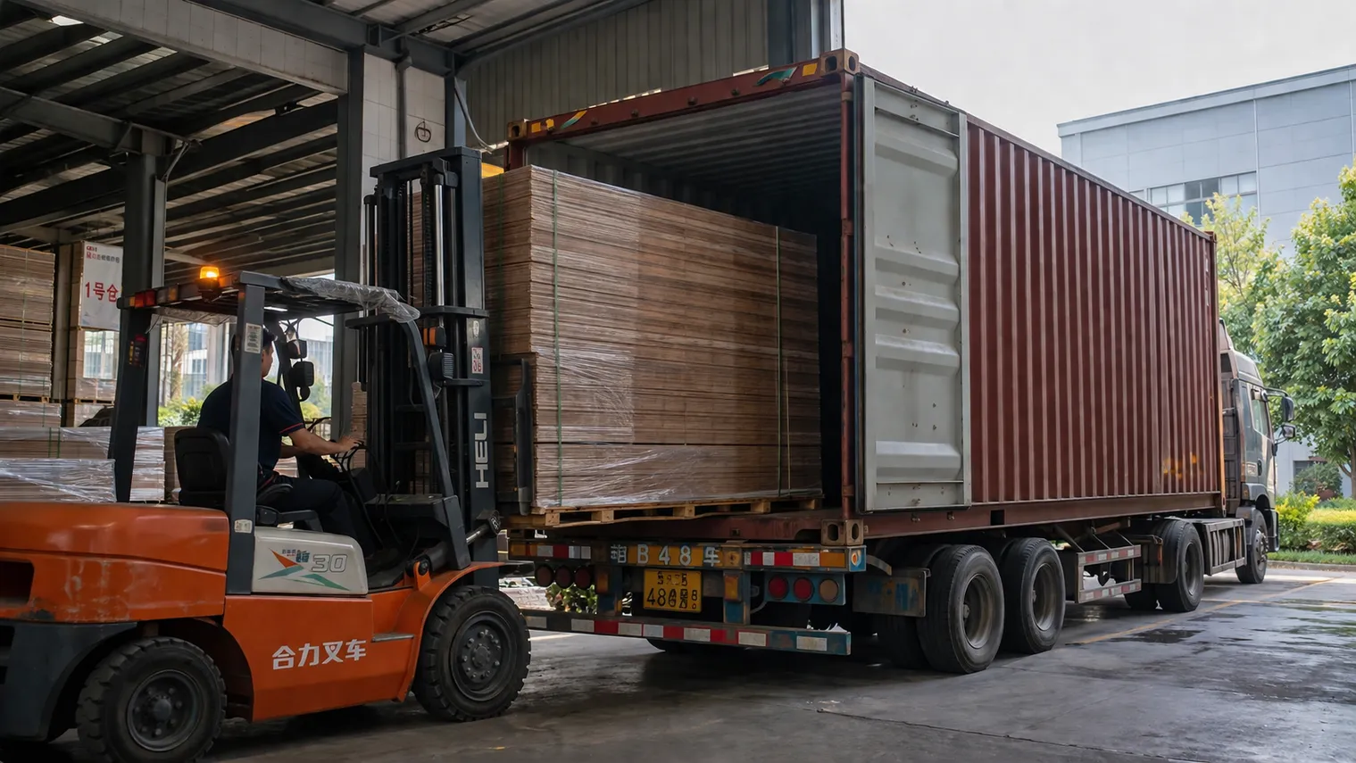 WPC decking and flooring supply project