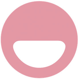 Здорові ясна рожеві, здорові зуби білі