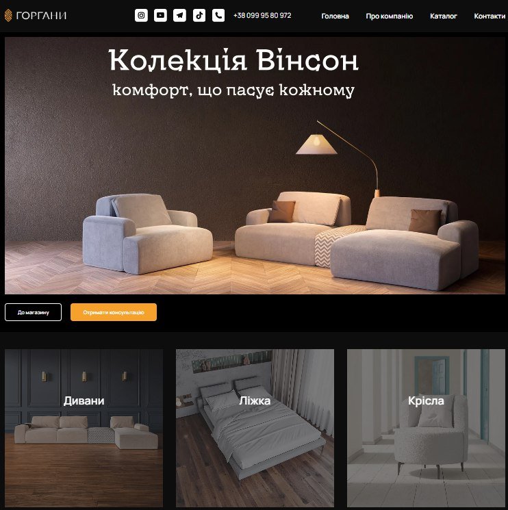 Дизайнерські розкладні дивани, Ліжка, крісла, корпусні меблі