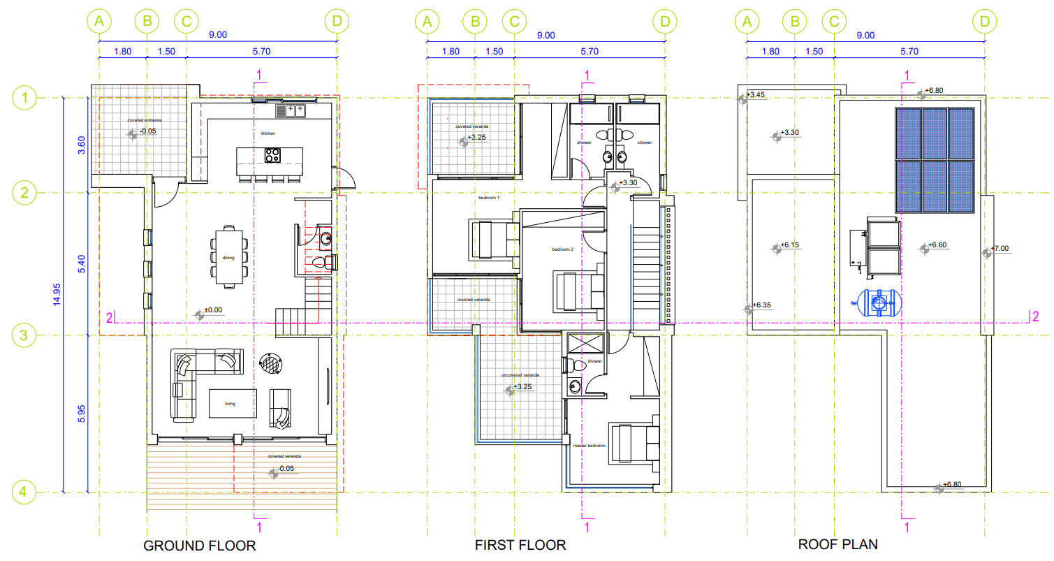 Aquilla Villas, PRICE INCLUDES: