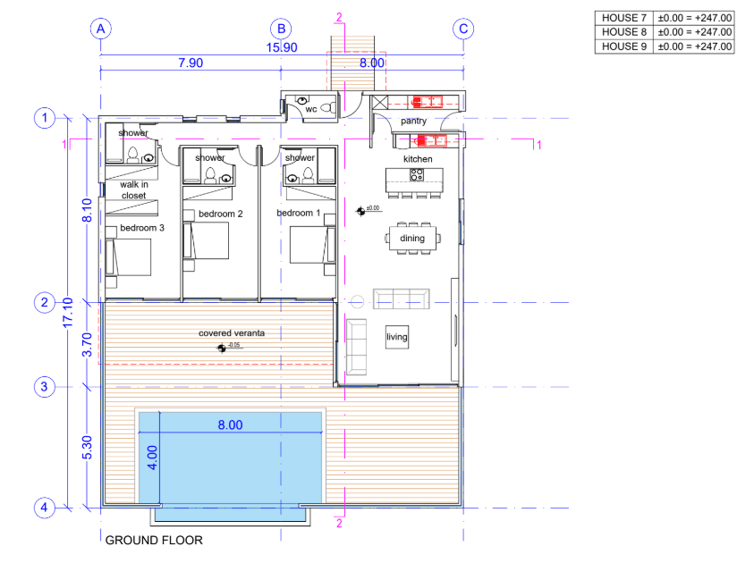 Orion Villas, PRICE INCLUDES: