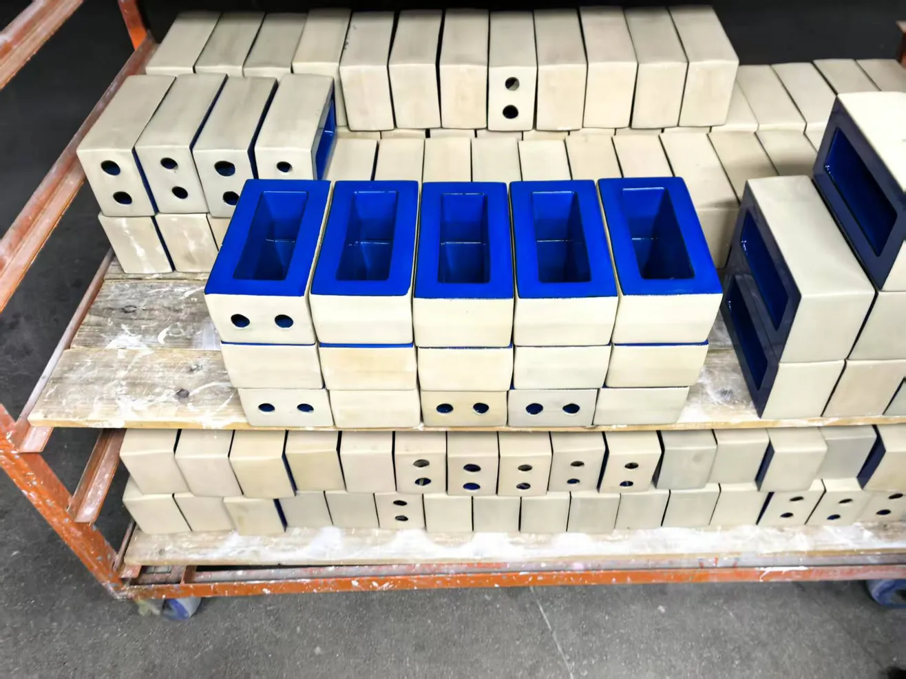 Breeze block facade supply project