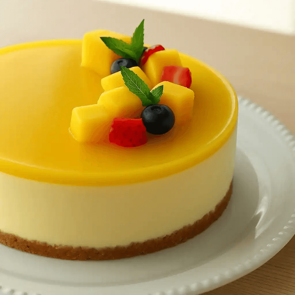 Чизкейк з манго