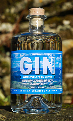 KETTLEWELL SPRING DRY GIN 70 CL: 42.0% ABV