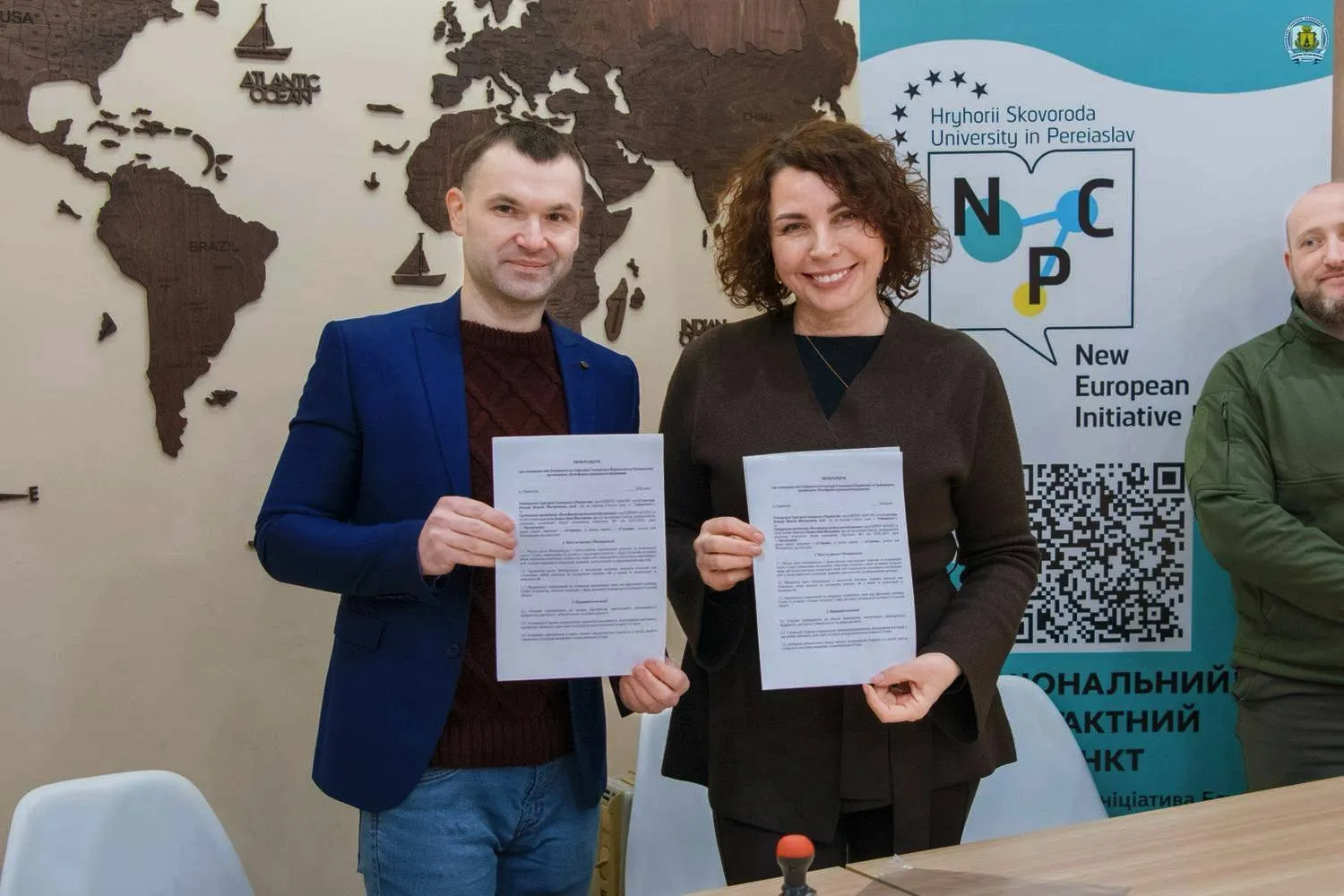 Університет Григорія Сковороди в Переяславі та ГО «Платформа громадської підтримки» — підписання меморандуму