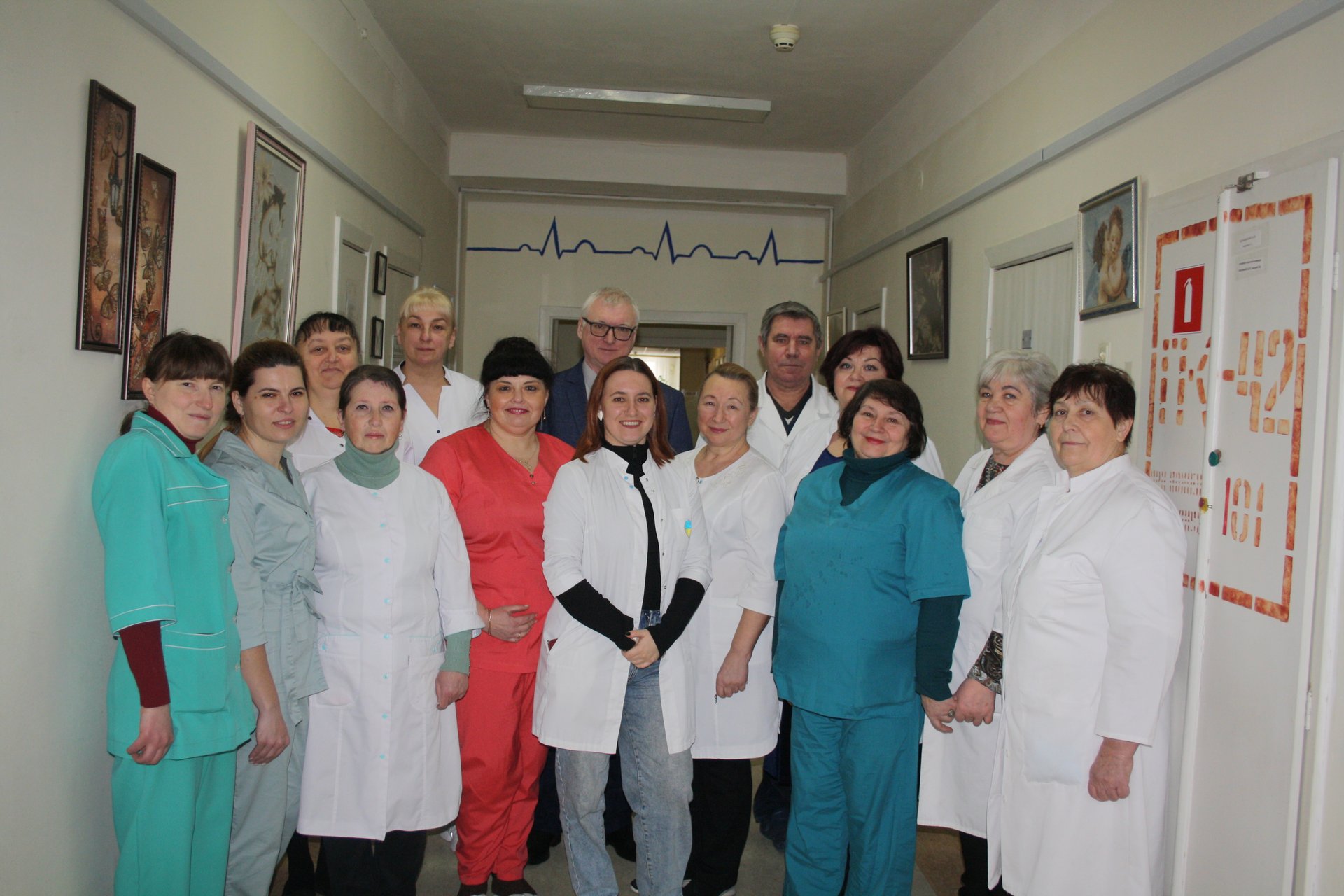 Команда відділення кардіології ННЦРМГО