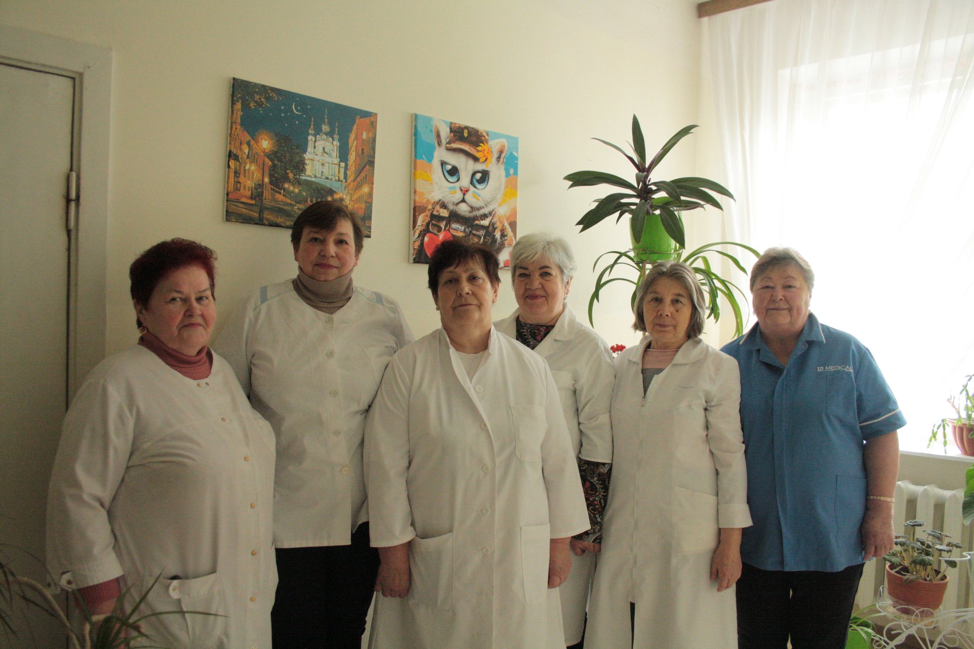 Медичний персонал відділення кардіології