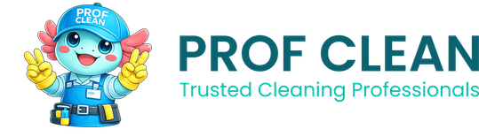 Prof Clean professional cleaning company logo