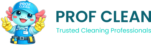 Prof Clean professional cleaning company logo