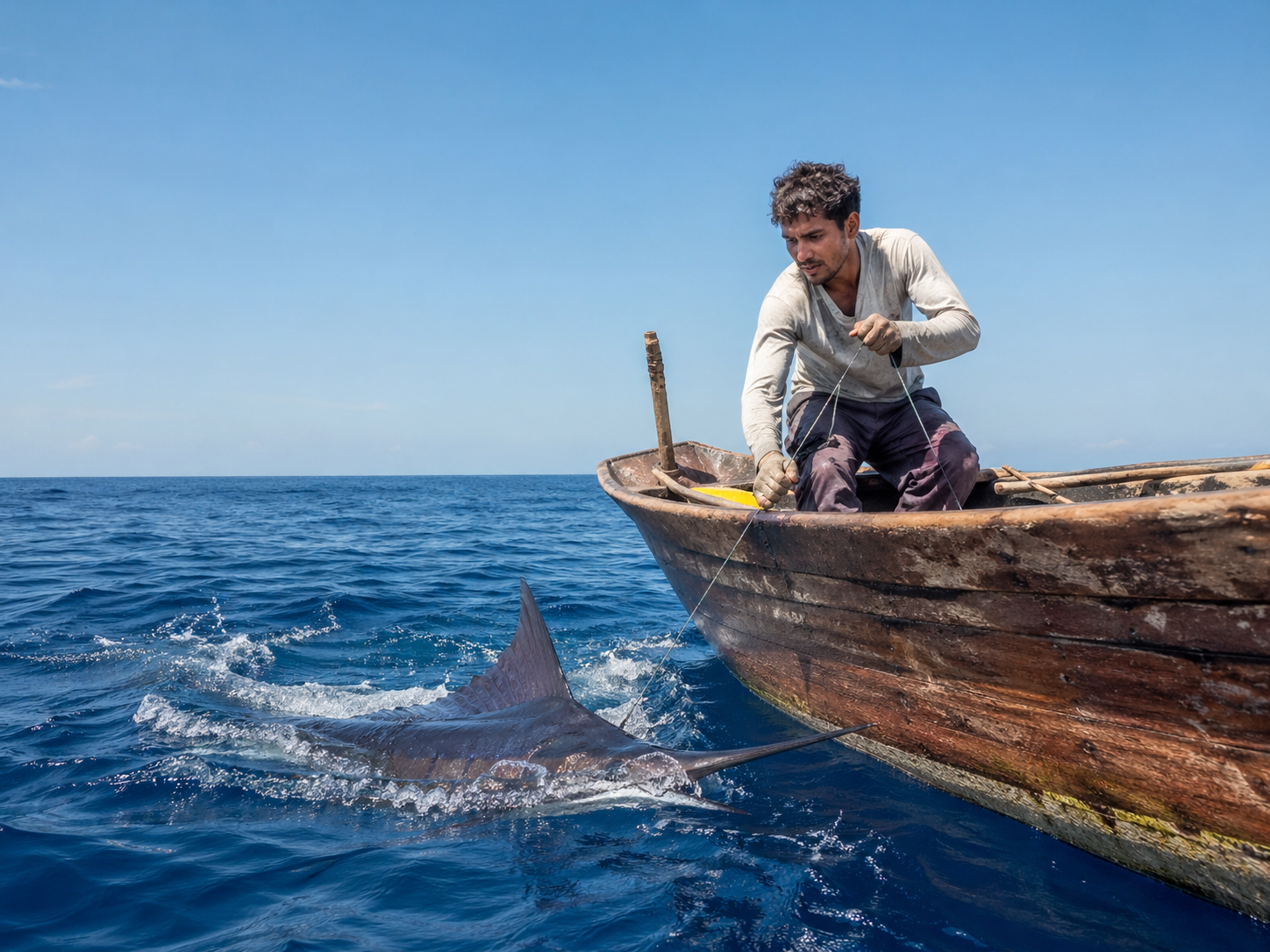 Pêche à la main