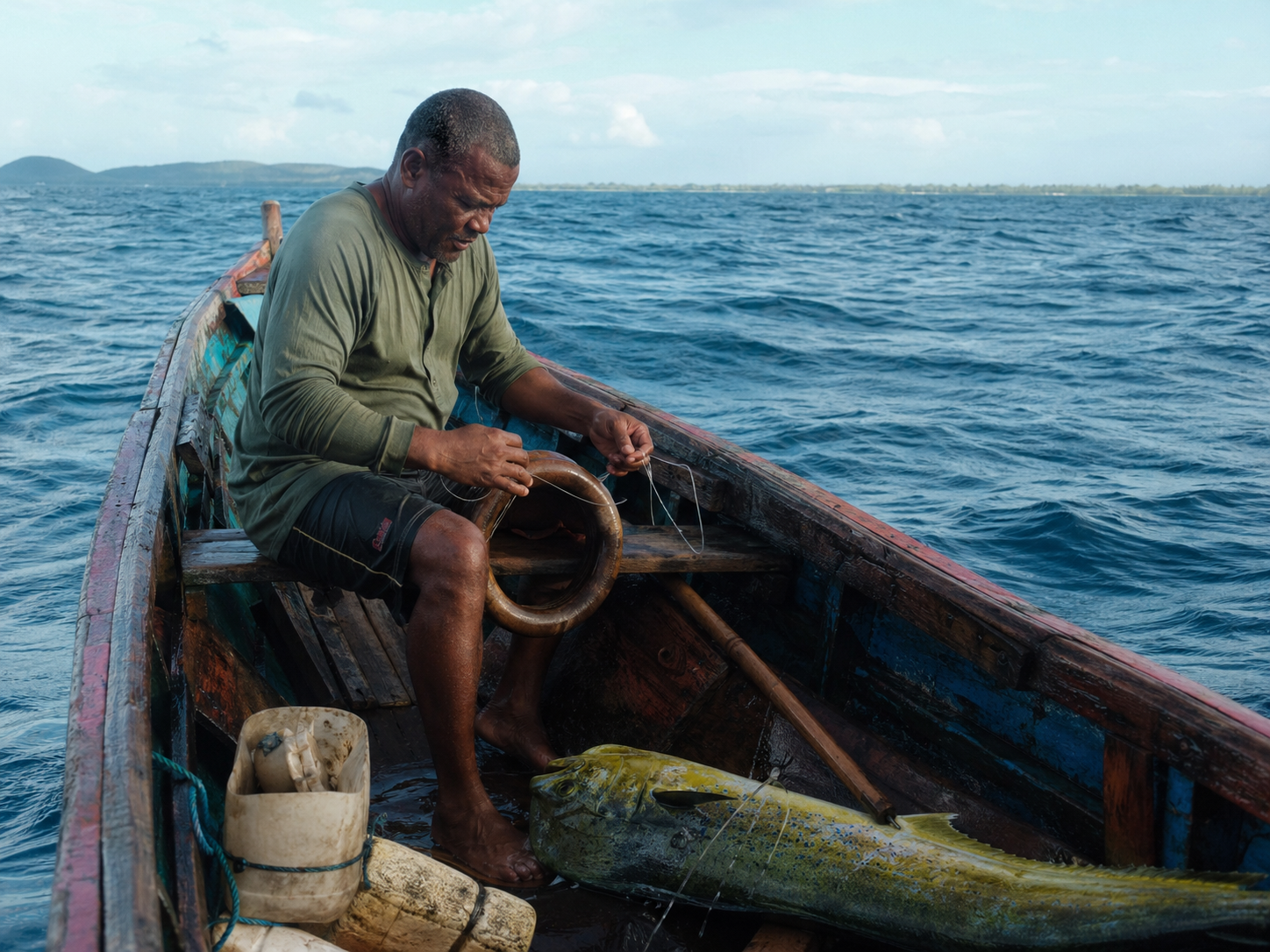 Moment de privilège avec les pêcheurs