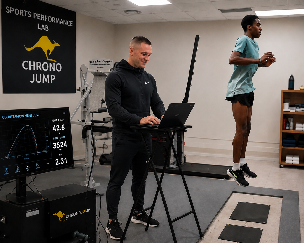 ChronoJump sports performance test