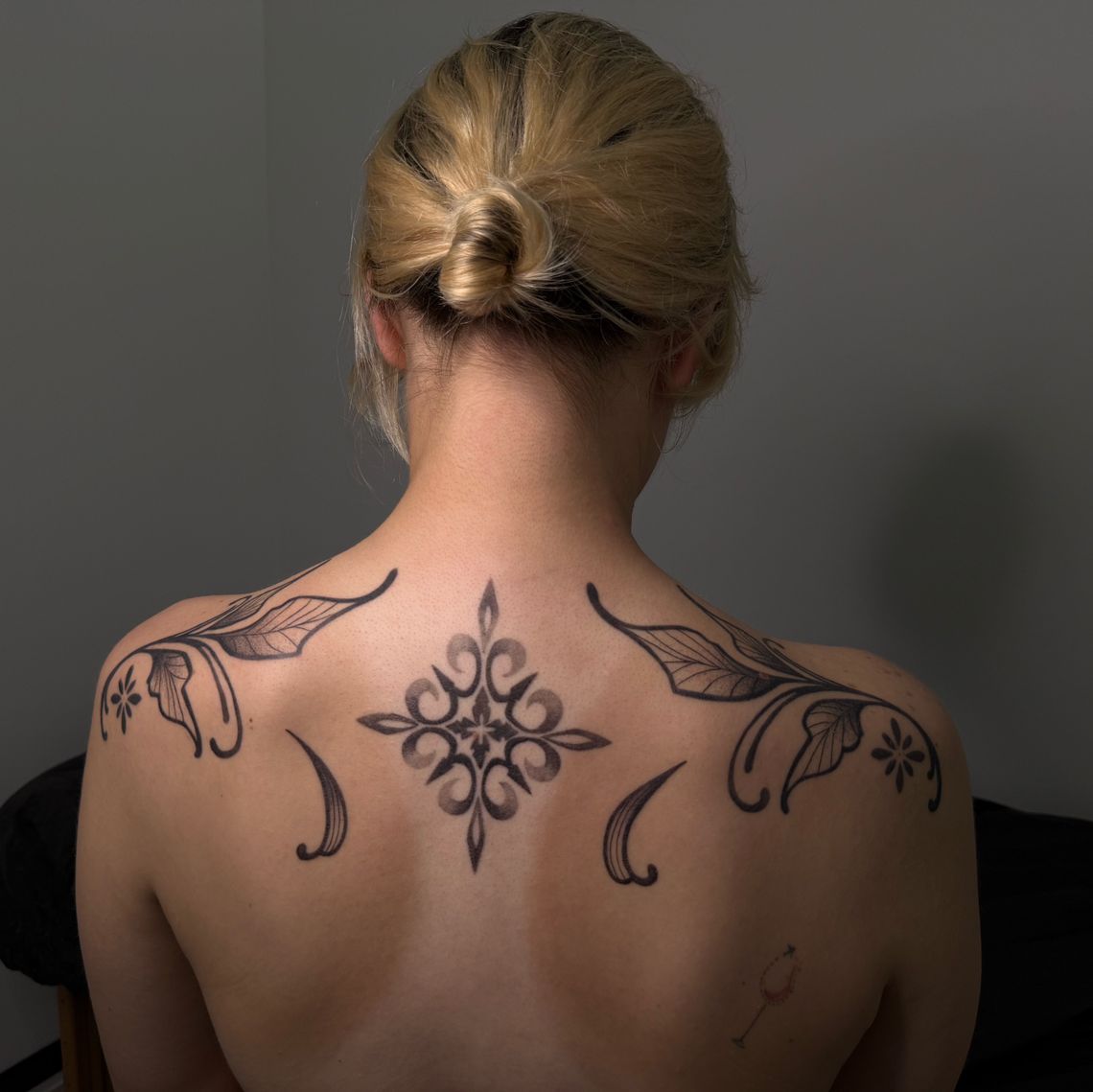 a person with tattoos