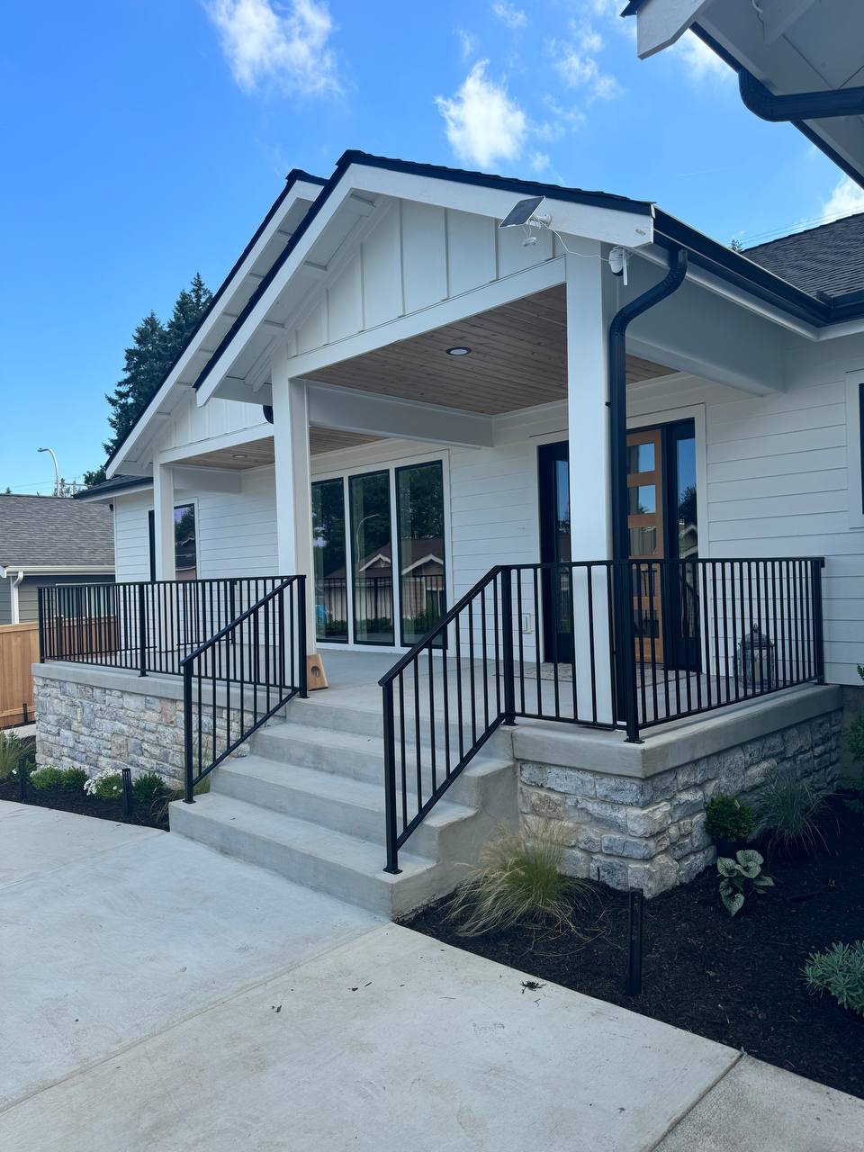 Vertical railing project 5