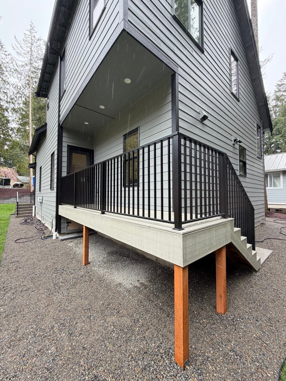 Vertical railing project 3