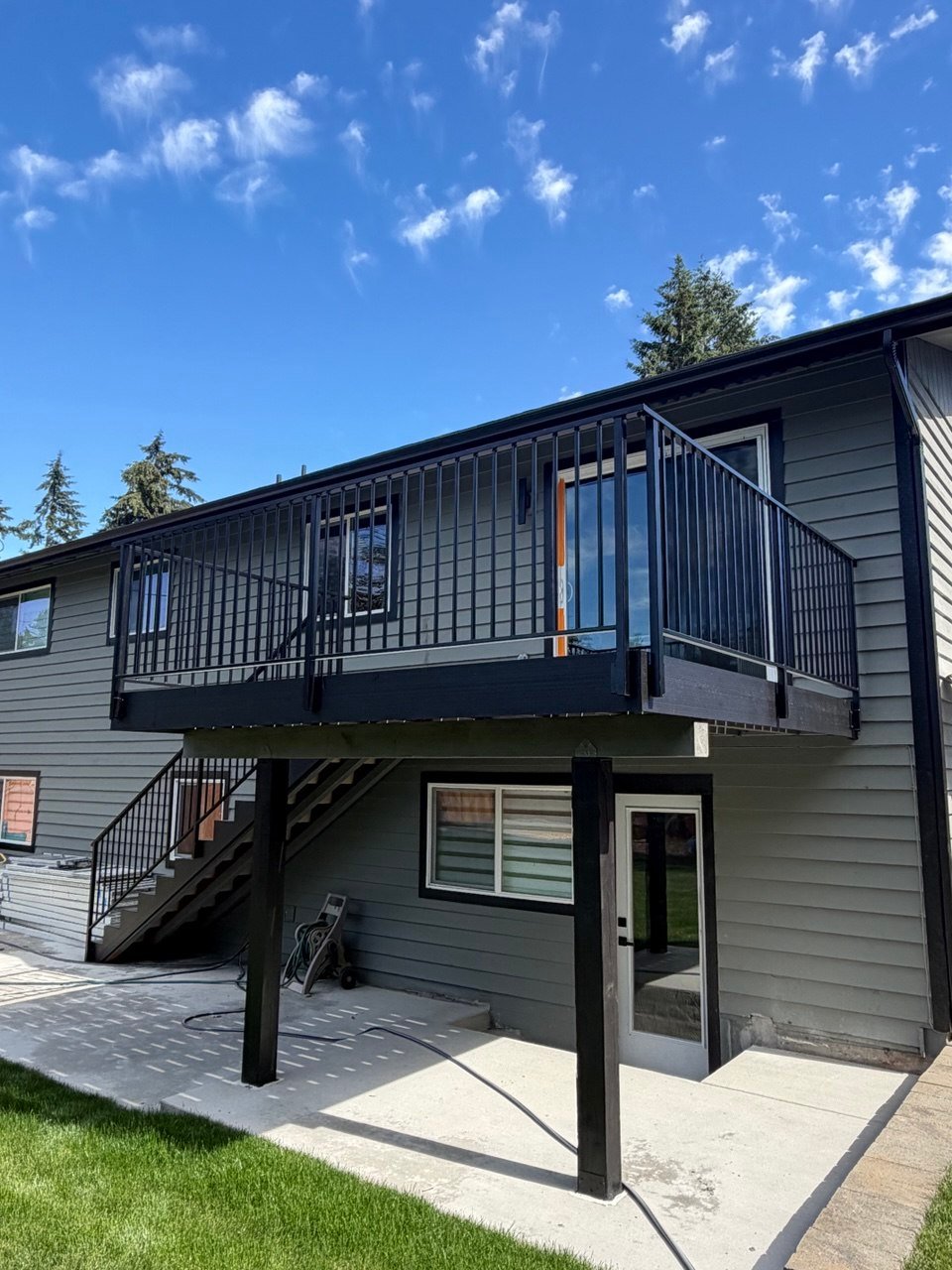 Vertical railing project 2